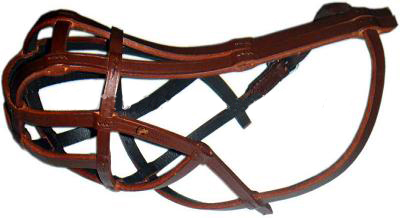 Bridle Leather Dog muzzle Art 0115 Manufacturer Supplier Wholesale Exporter Importer Buyer Trader Retailer in Kanpur Uttar Pradesh India